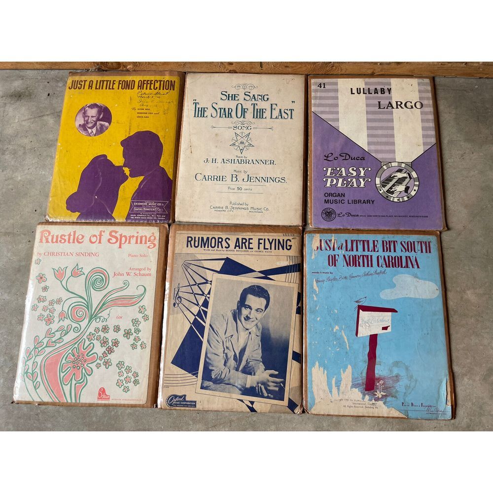 Vintage Advertising Large Print Ad Lot 6 Collectible ADS - SEALED